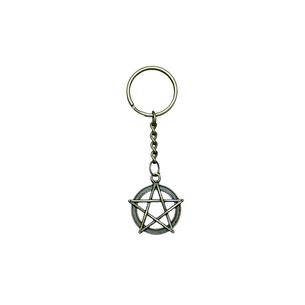 Odaát (Supernatural) pentagram kulcstartó
