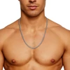 Rozsdamentes acél férfi nyaklánc 60 cm modellen