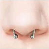 Mágneses hamis orr piercing