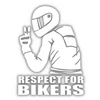 "Respect For Bikers" autómatrica