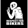 "Respect For Bikers" autómatrica