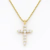 Aranyozott kereszt nyaklánc