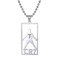 Acél Cristiano Ronaldo CR7 nyaklánc