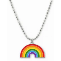 Szivárványos nyaklánc