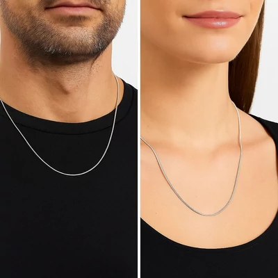 Ezüst lánc medálokhoz