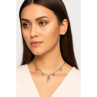 Acél Cupido nyaklánc