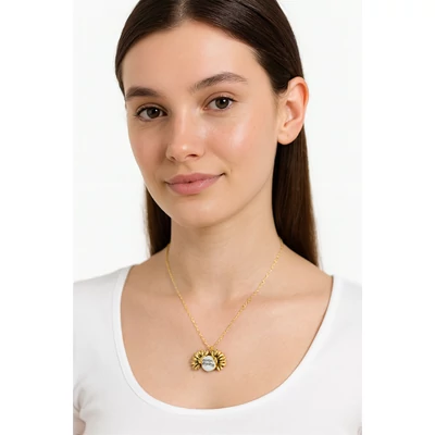 Nyitható medálos You Are My Sunshine nyaklánc