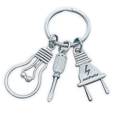 Villanyszerelő kulcstartó