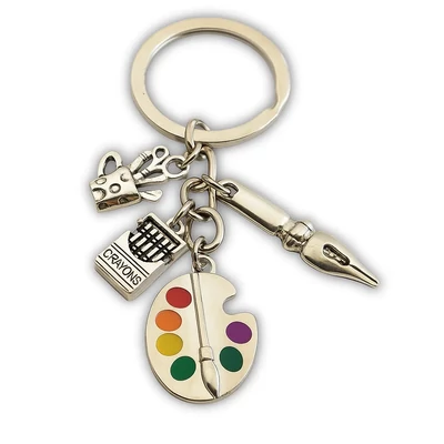 Festő kulcstartó