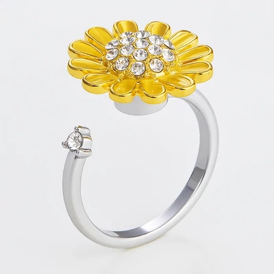 Pörgő napraforgó gyűrű