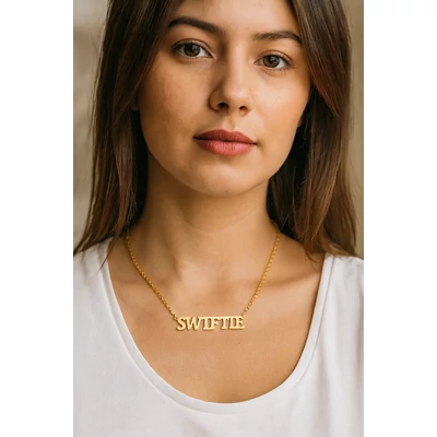 Taylor Swift &amp;quot;Swiftie&amp;quot; nyaklánc