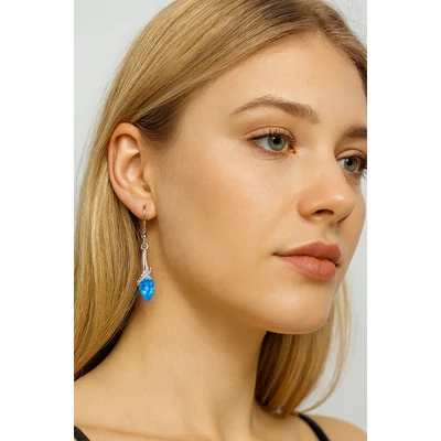 Delysia csepp alakú kristályos fülbevaló