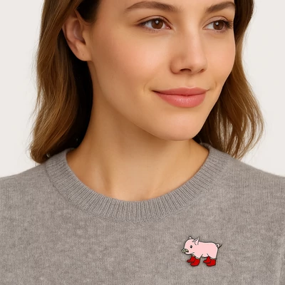 Harry Styles rózsás kitűző