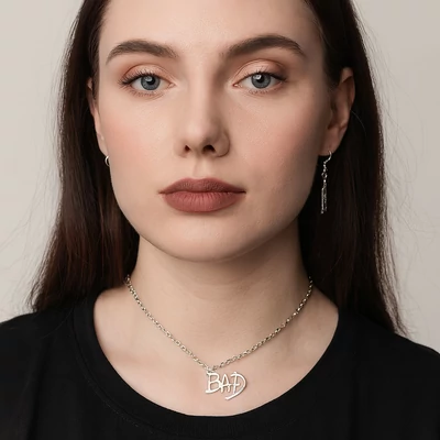 Michael Jackson BAD nyaklánc