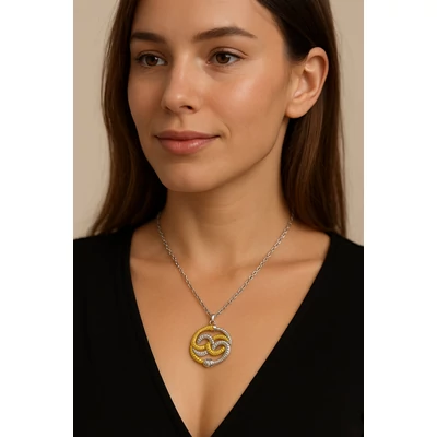 Végtelen történet nyaklánc