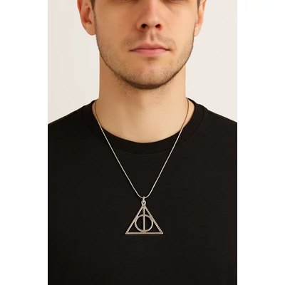 Harry Potter és a halál ereklyéi stílusú nyaklánc