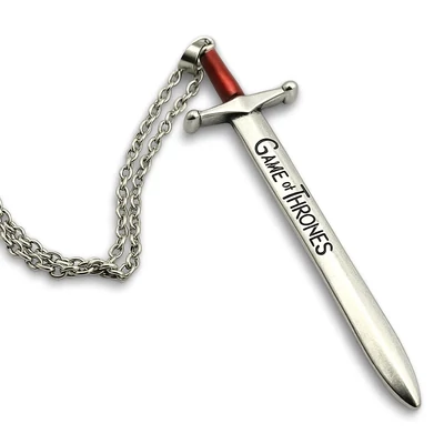 Trónok harca stílusú kard nyaklánc