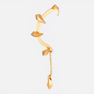 Sárkánykarom fülbevaló