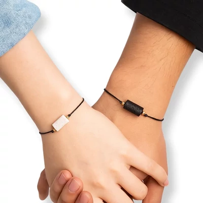 Henger alakú páros karkötő