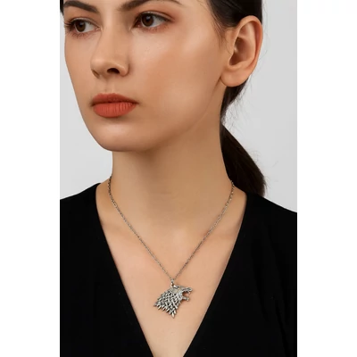 Trónok harca stílusú farkas nyaklánc