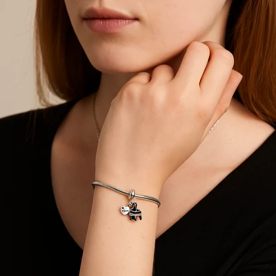 Zongorás Pandora stílusú medál