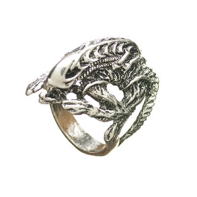 Nagyméretű Alien stílusú gyűrű