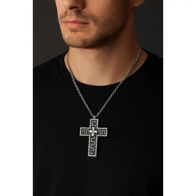 Nyitható Thanos kereszt nyaklánc