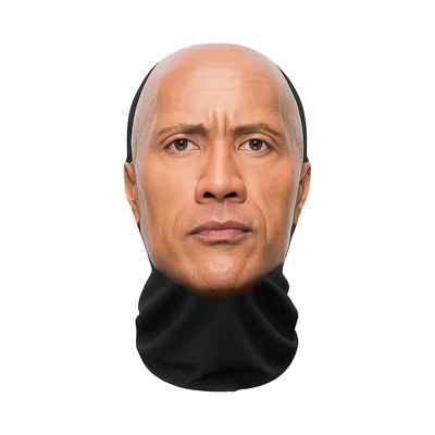 Dwayne Johnson &amp;quot;The Rock&amp;quot; 3D maszk