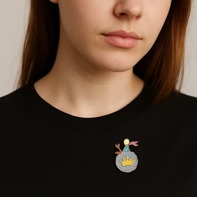 A kis herceg a rókával kitűző