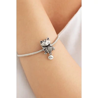 Kiscicás Pandora stílusú medál