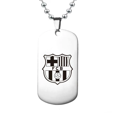 Acél FC Barcelona nyaklánc