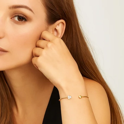 Két szíves karkötő