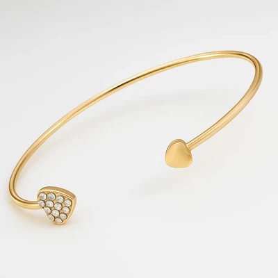 Két szíves karkötő