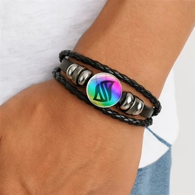 Bőr Pocket Monster karkötő