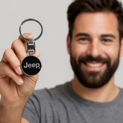 Jeep kulcstartó
