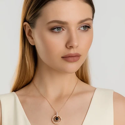 Szeretlek 100 nyelven nyaklánc