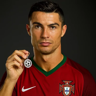 Focilabdás kulcstartó