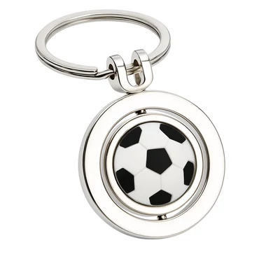 Focilabdás kulcstartó