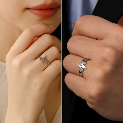 Acél villám gyűrű