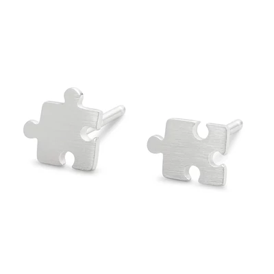 Ezüst bicajos fülbevaló