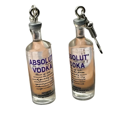 Absolut vodka fülbevaló