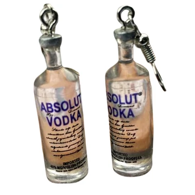 Absolut vodka fülbevaló