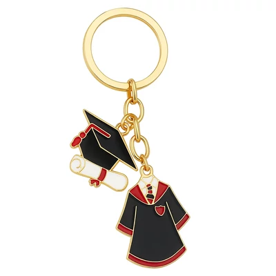 Diplomaosztós kulcstartó