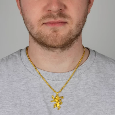 Trónok harca oroszlán nyaklánc