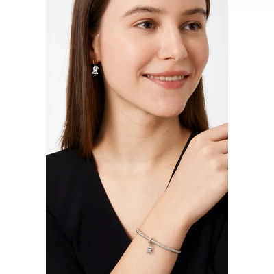 Kiskutyás Pandora stílusú medál