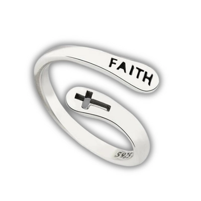 Keresztes hit gyűrű