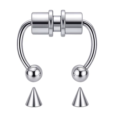 Mágneses hamis orr piercing