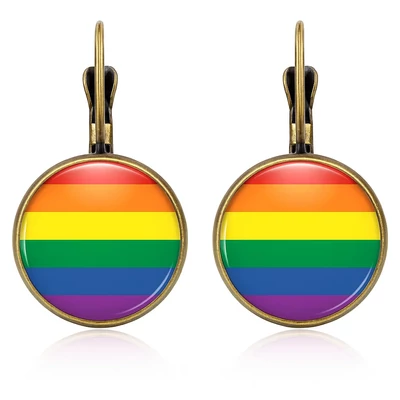 Szivárványos fülbevaló