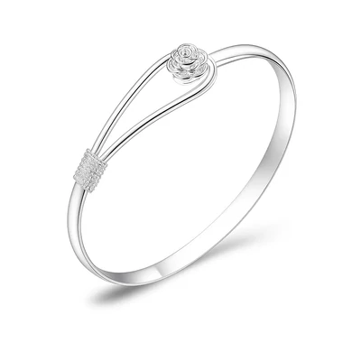 Indiai ezüstözött karkötő