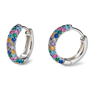 Mágneses kristály fülbevaló